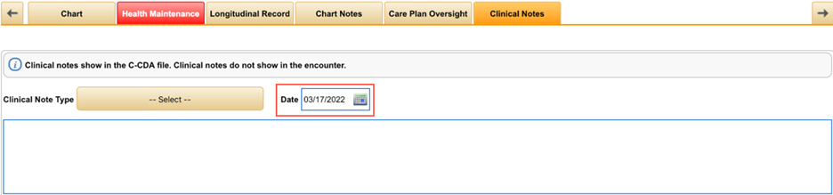 NextGen Office Clinical Note